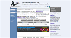 Desktop Screenshot of barandrestaurantcentral.com